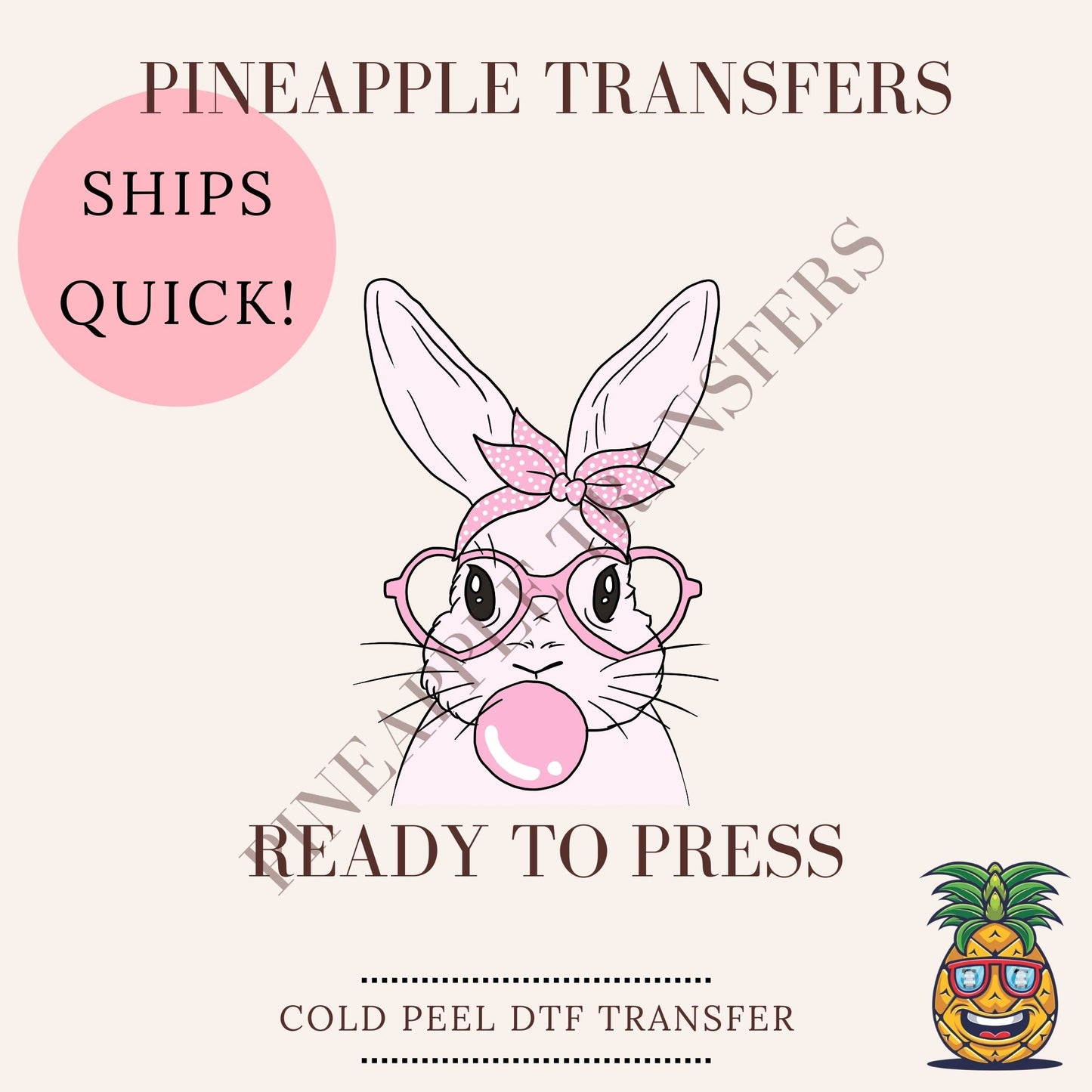 Pink bunny