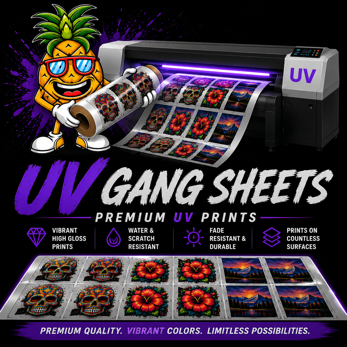 UV DTF - Gang Sheet Auto Builder
