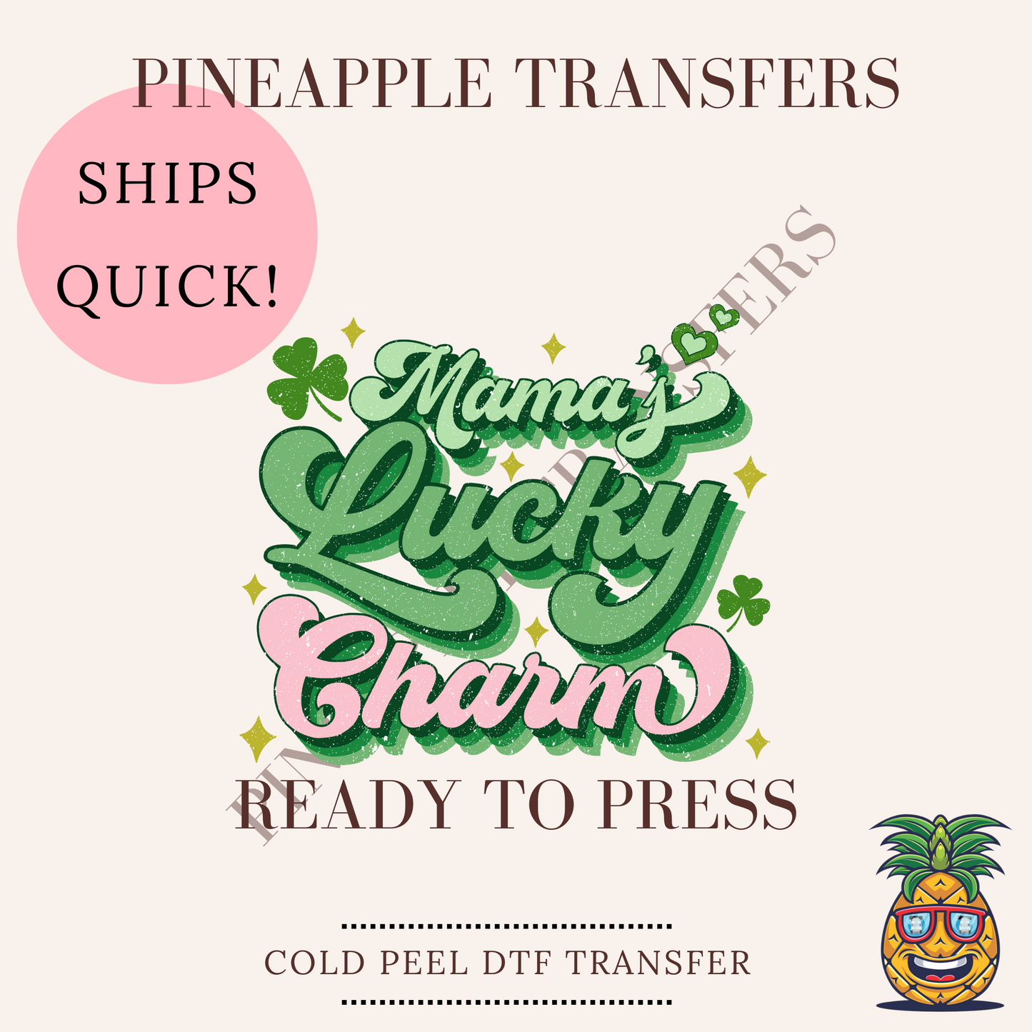 Mama's lucky charm
