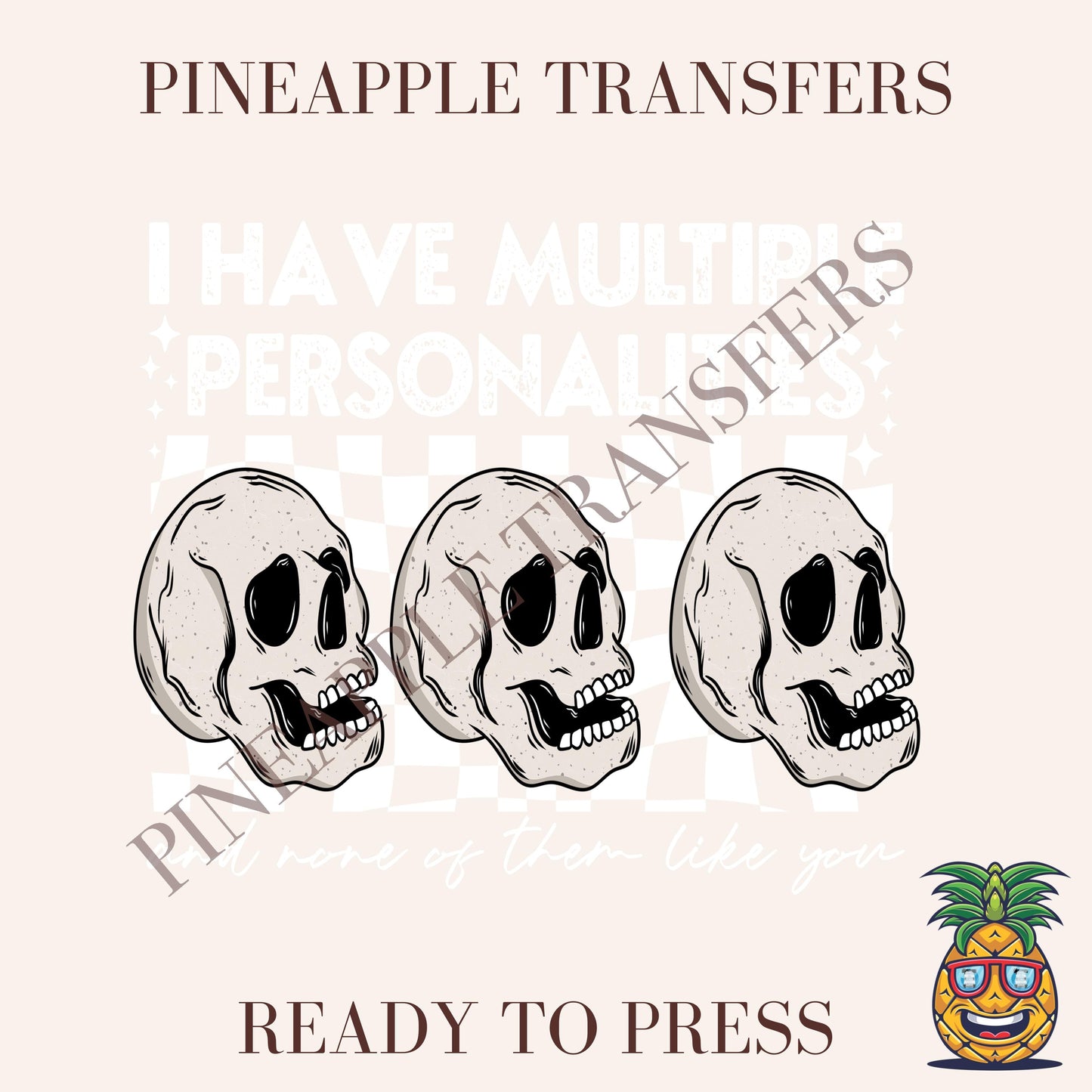 I have multiple personalities