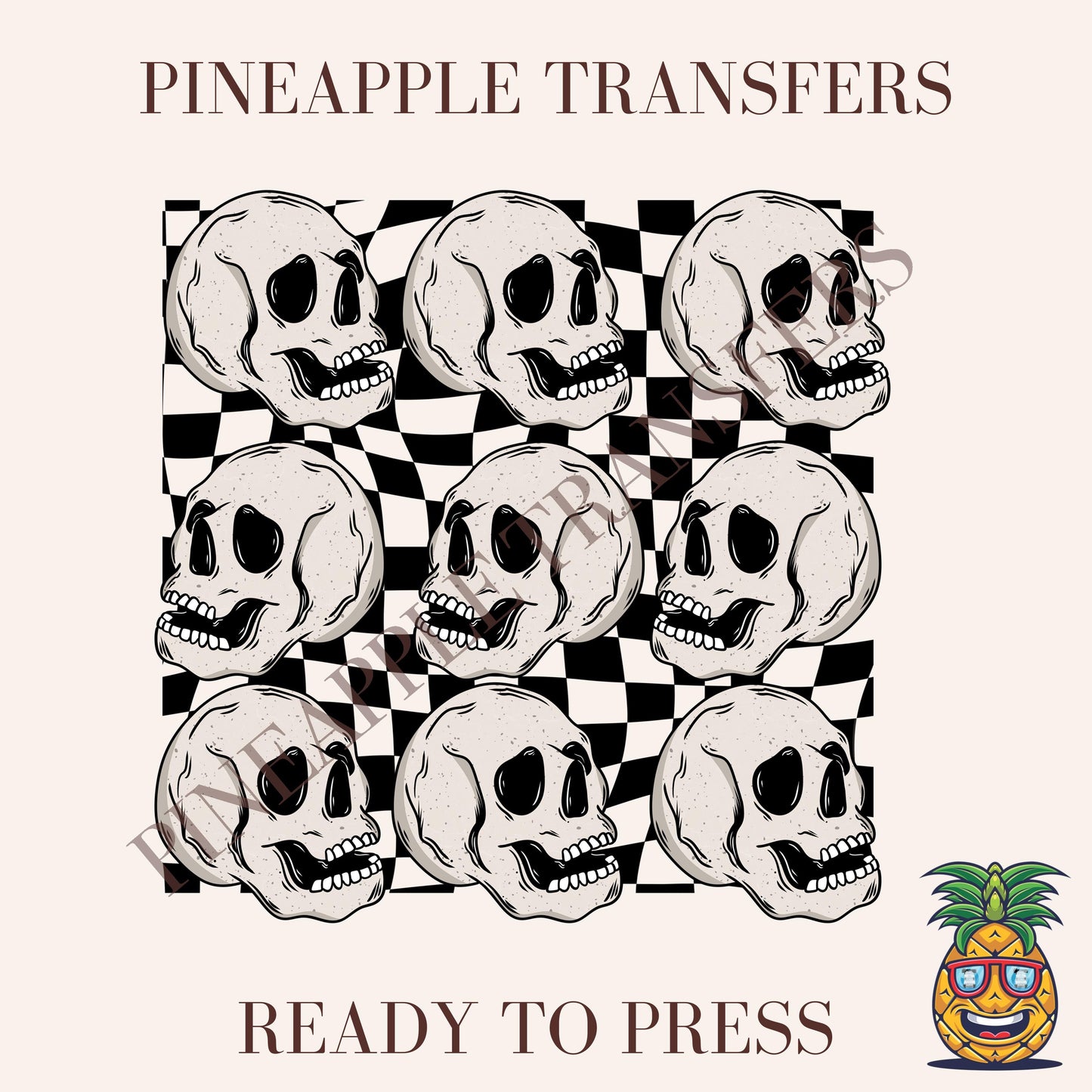 Skeleton checkered