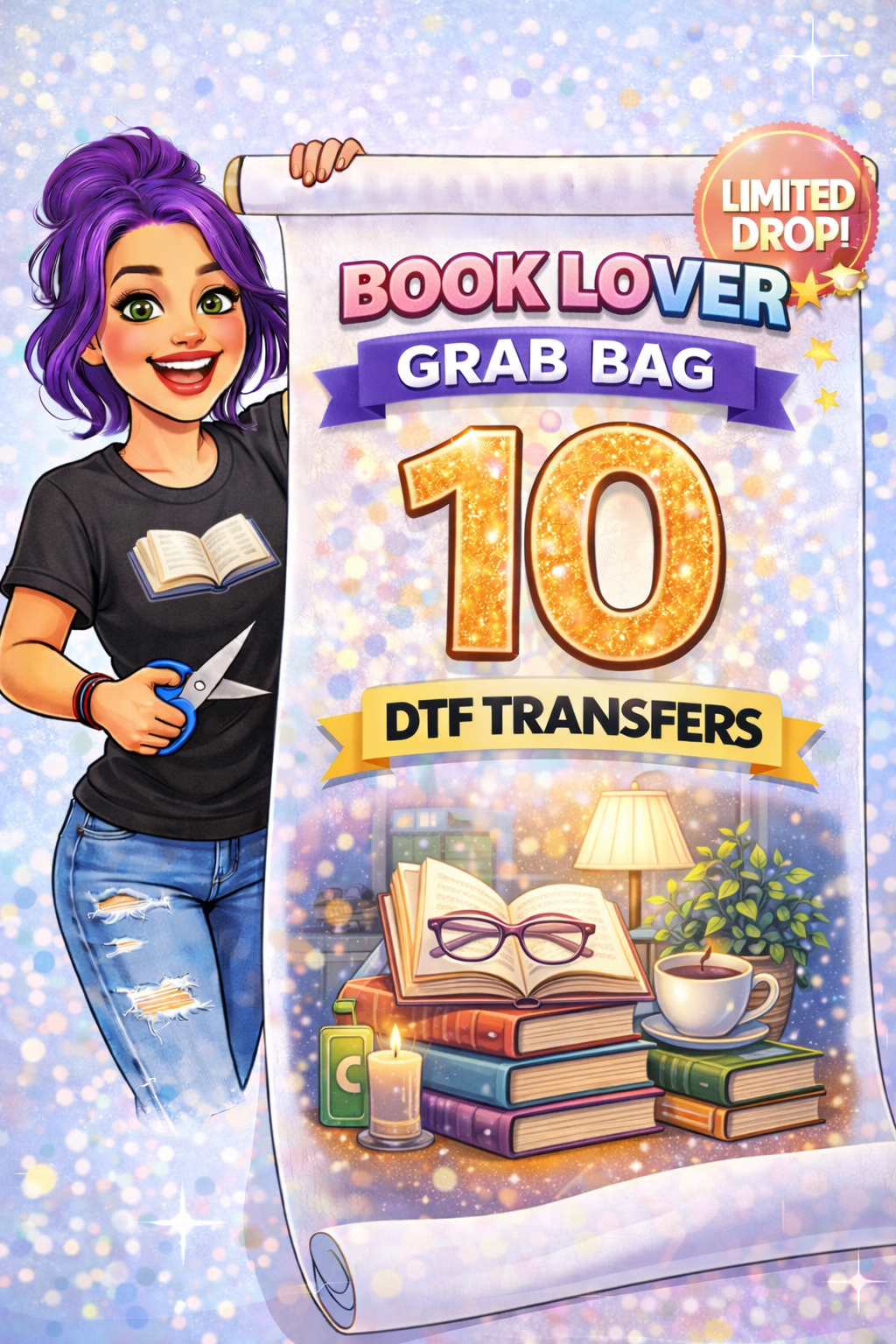 Book lover grab bag