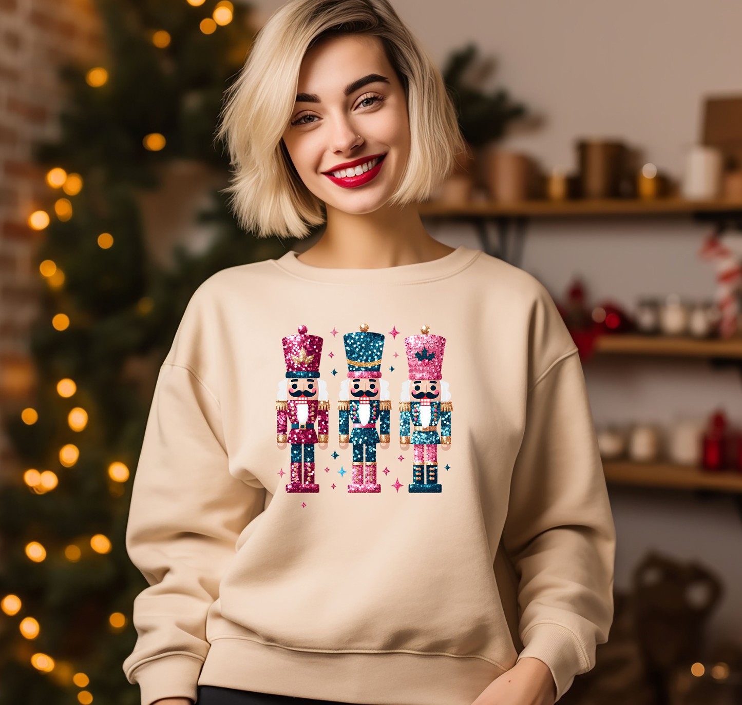 Nutcrackers (faux glitter!)