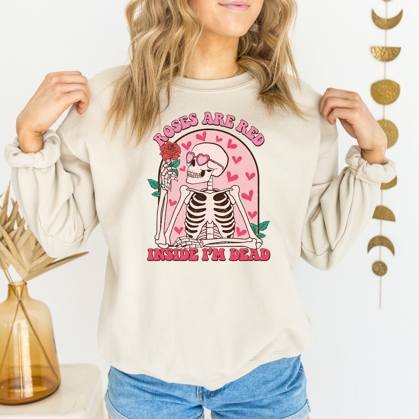 Roses are read inside I'm dead