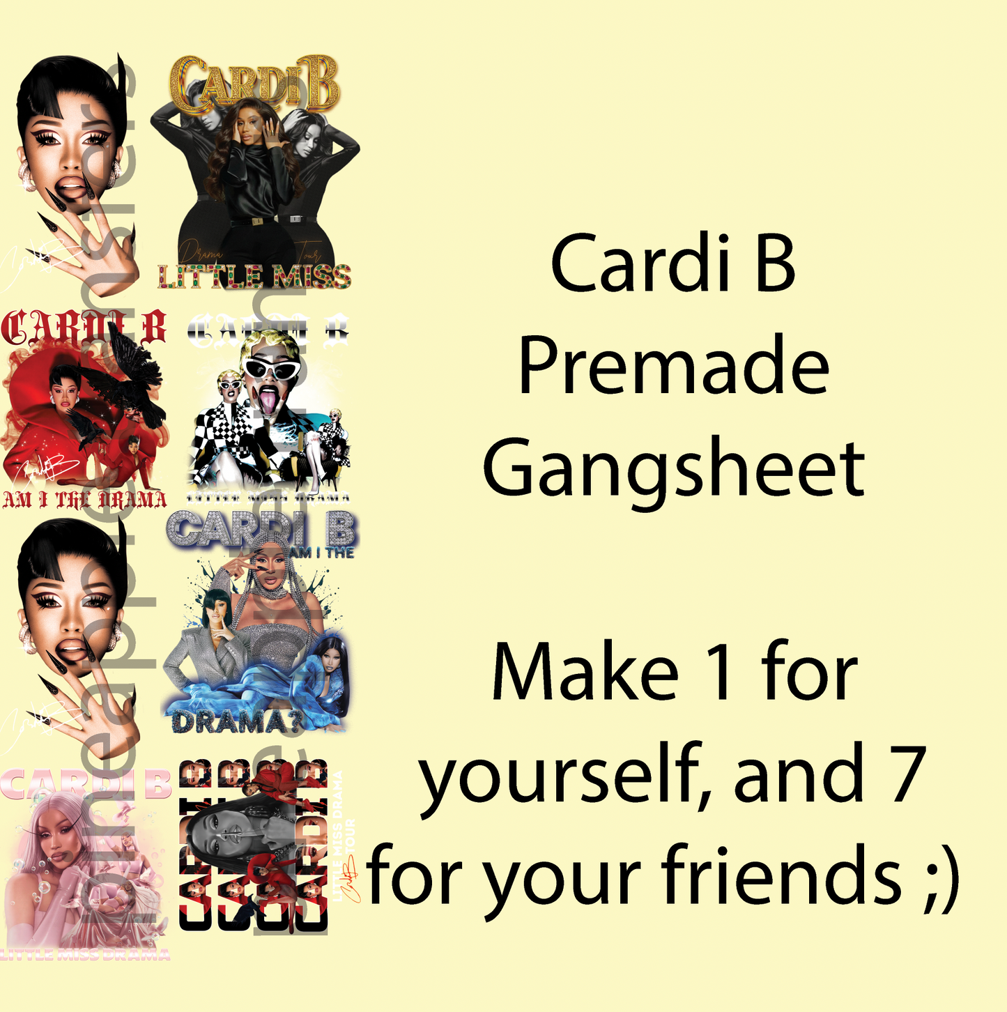 Cardi B Premade