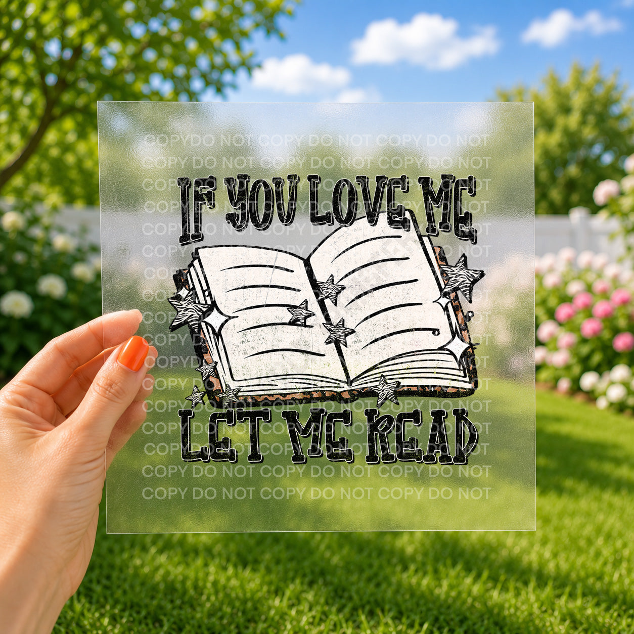 If you love me let me read