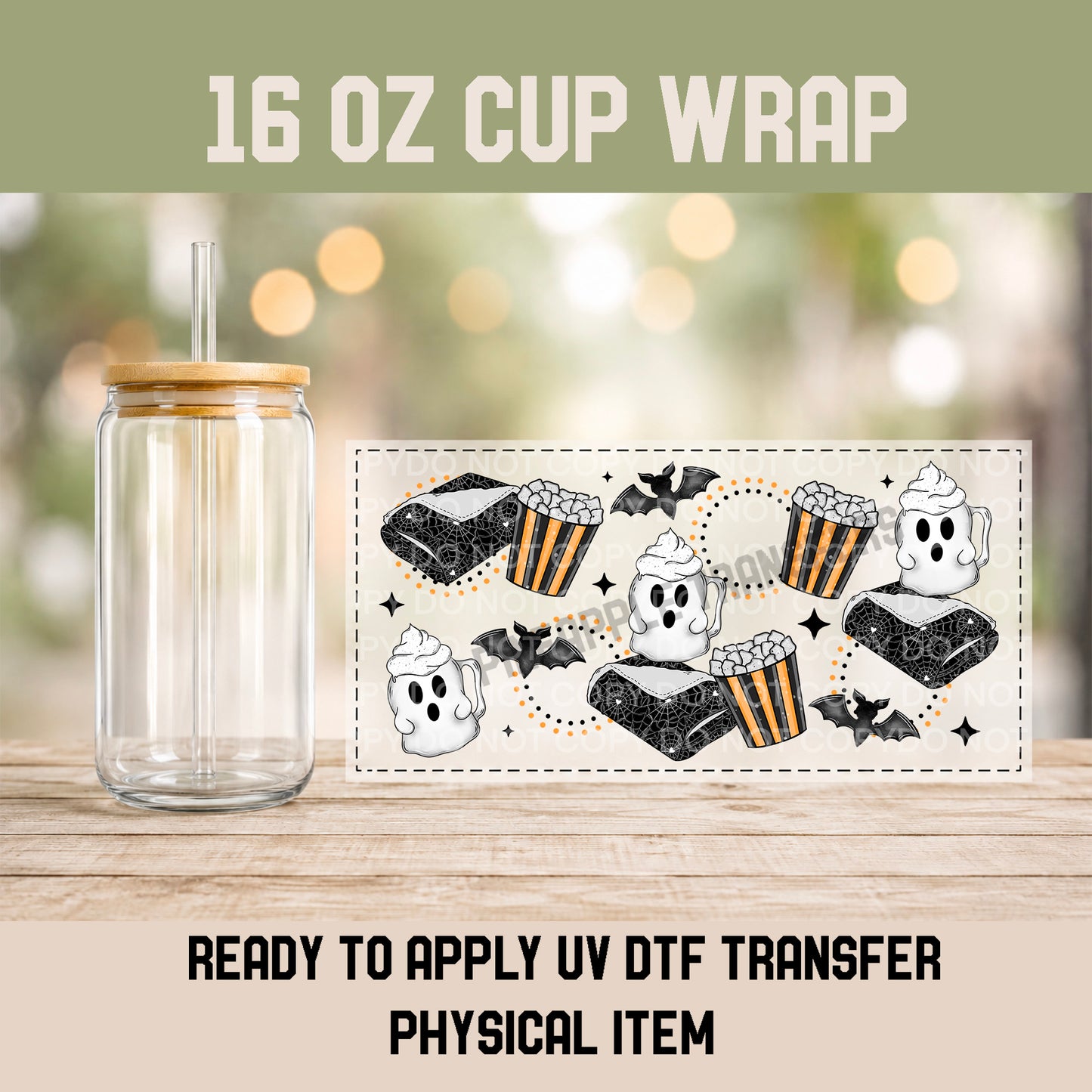 Halloween movies cups