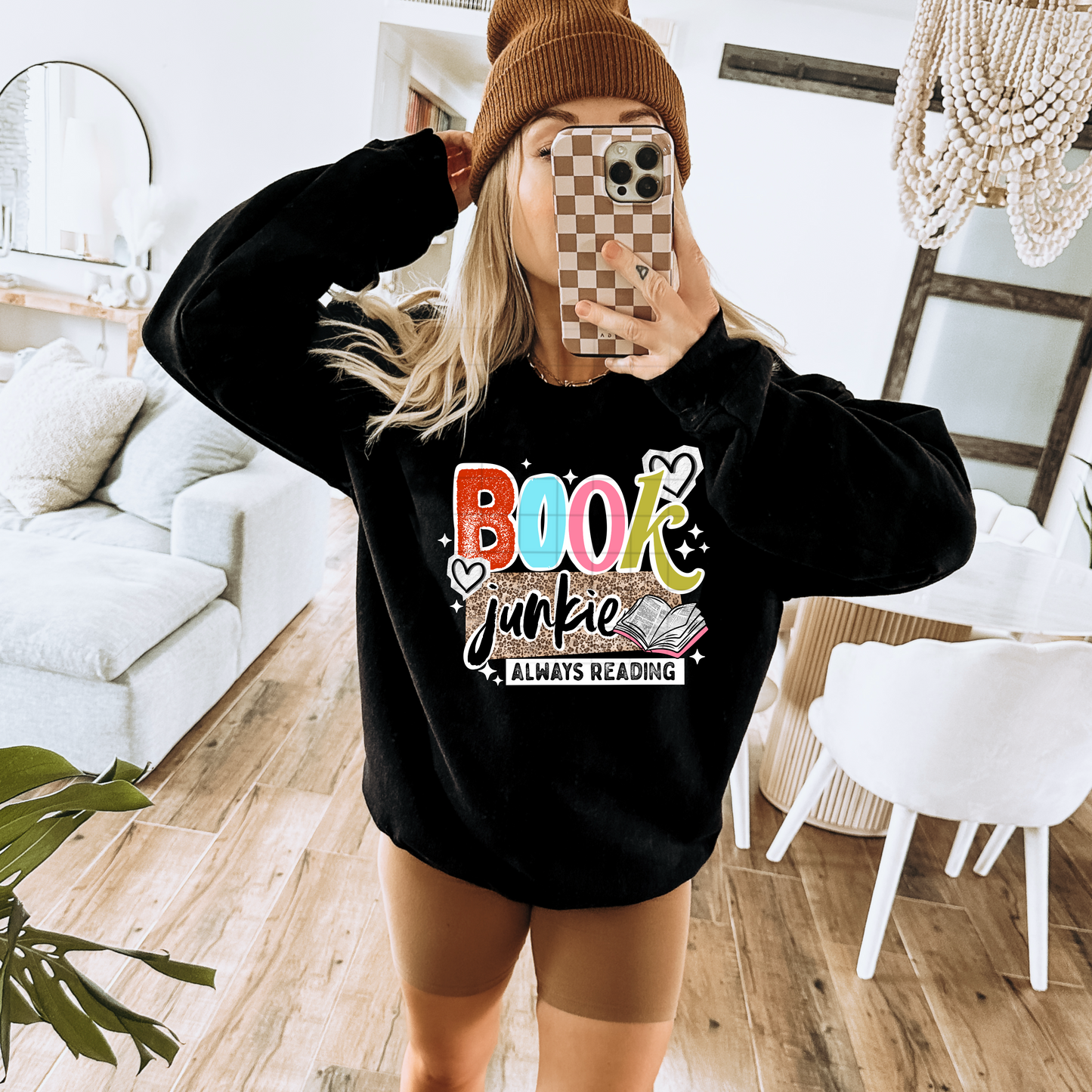 Book junkie - always reading