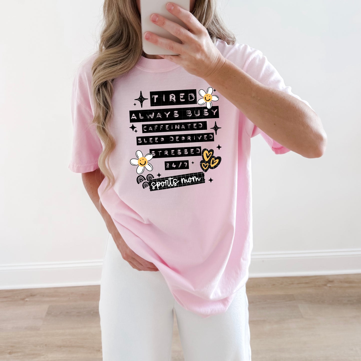 Tired & always busy - sports mom