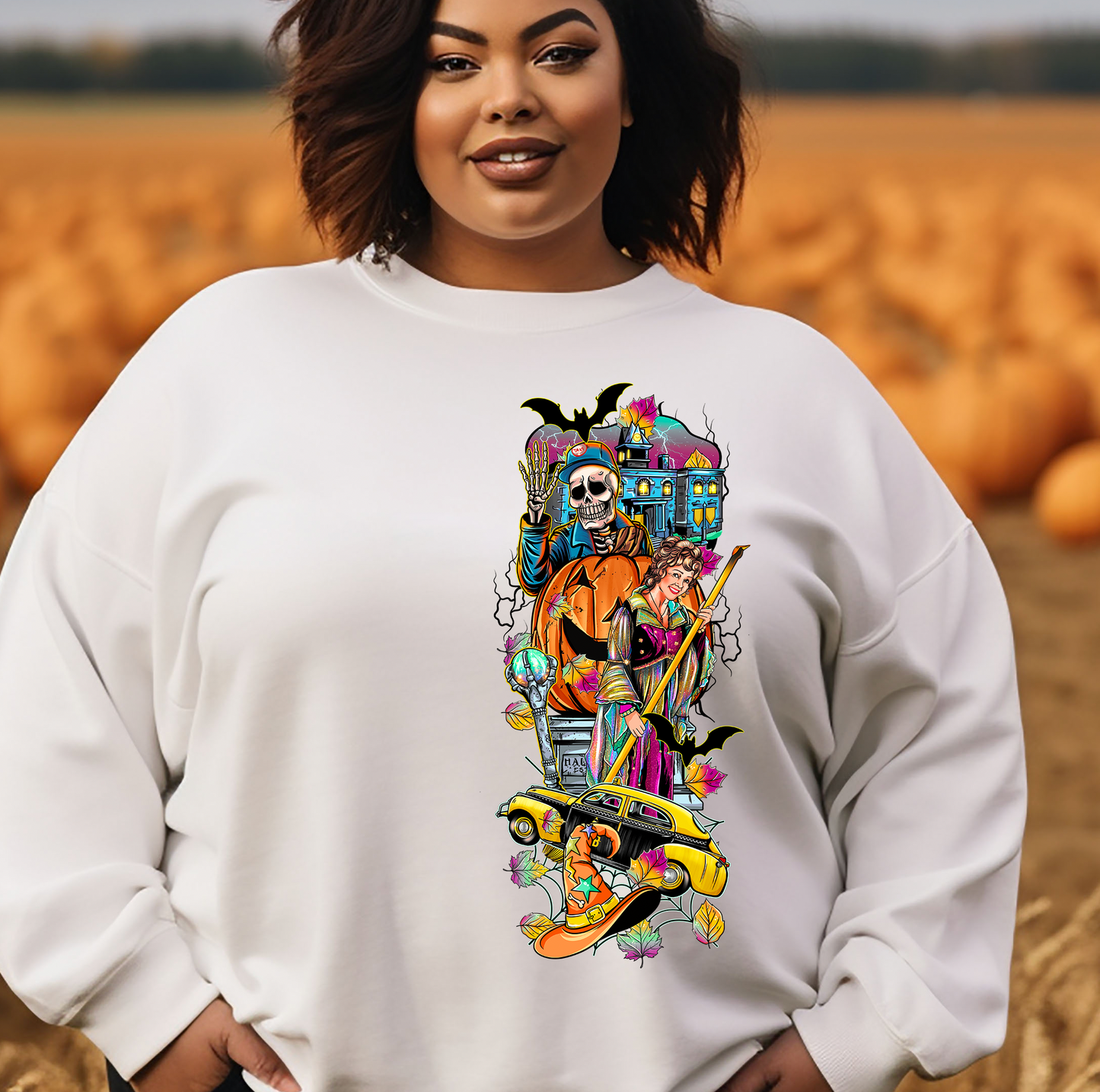 Halloweentown long print