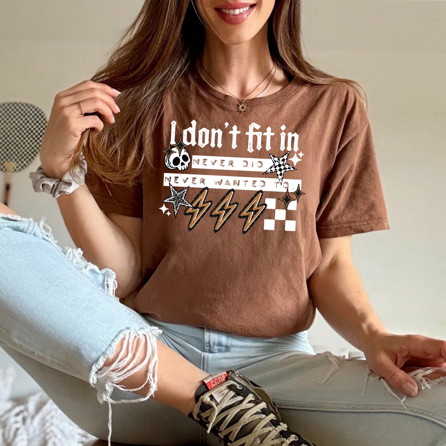 I don't fit in, Never did, Never wanted to
