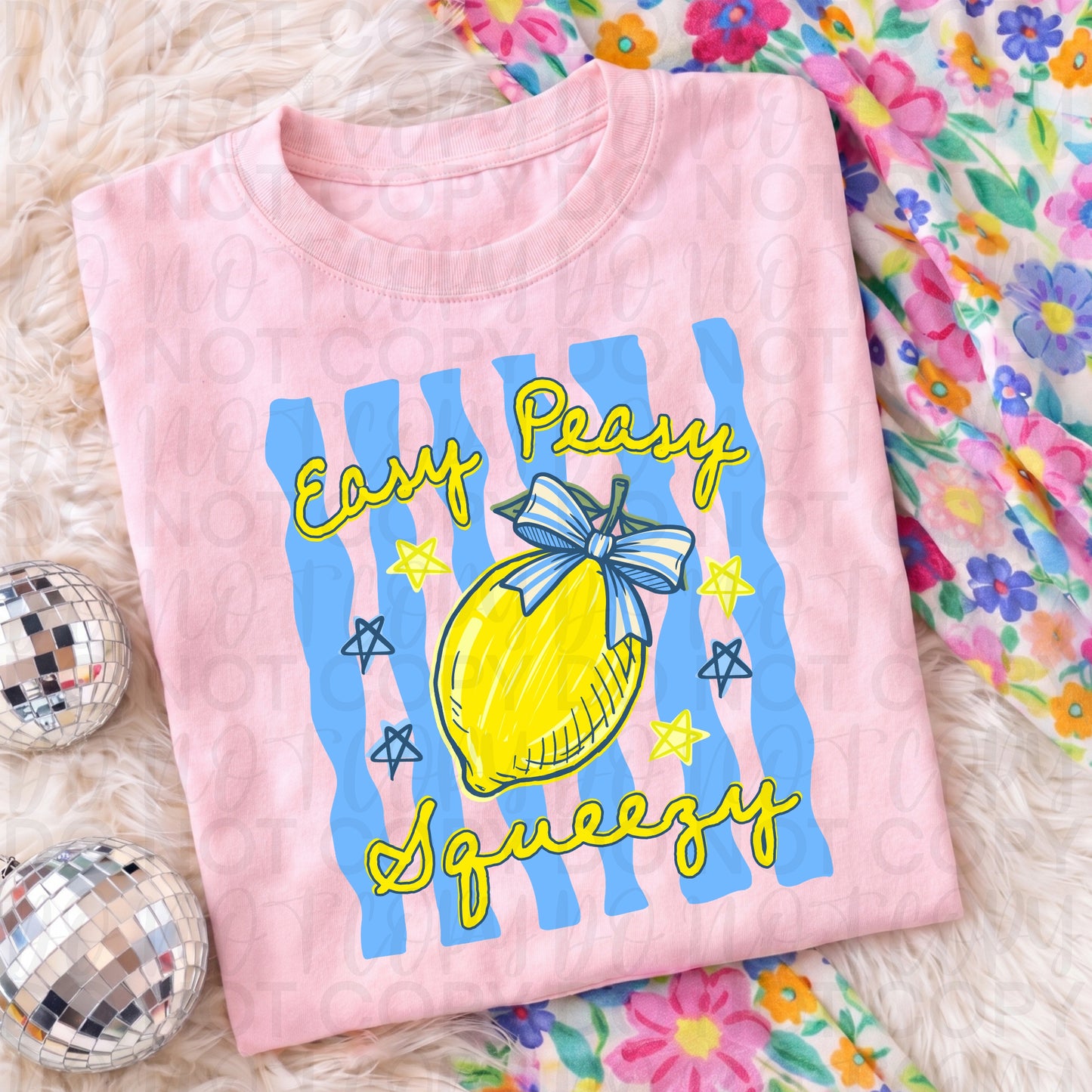 Easy peasy lemon squeezy - blue