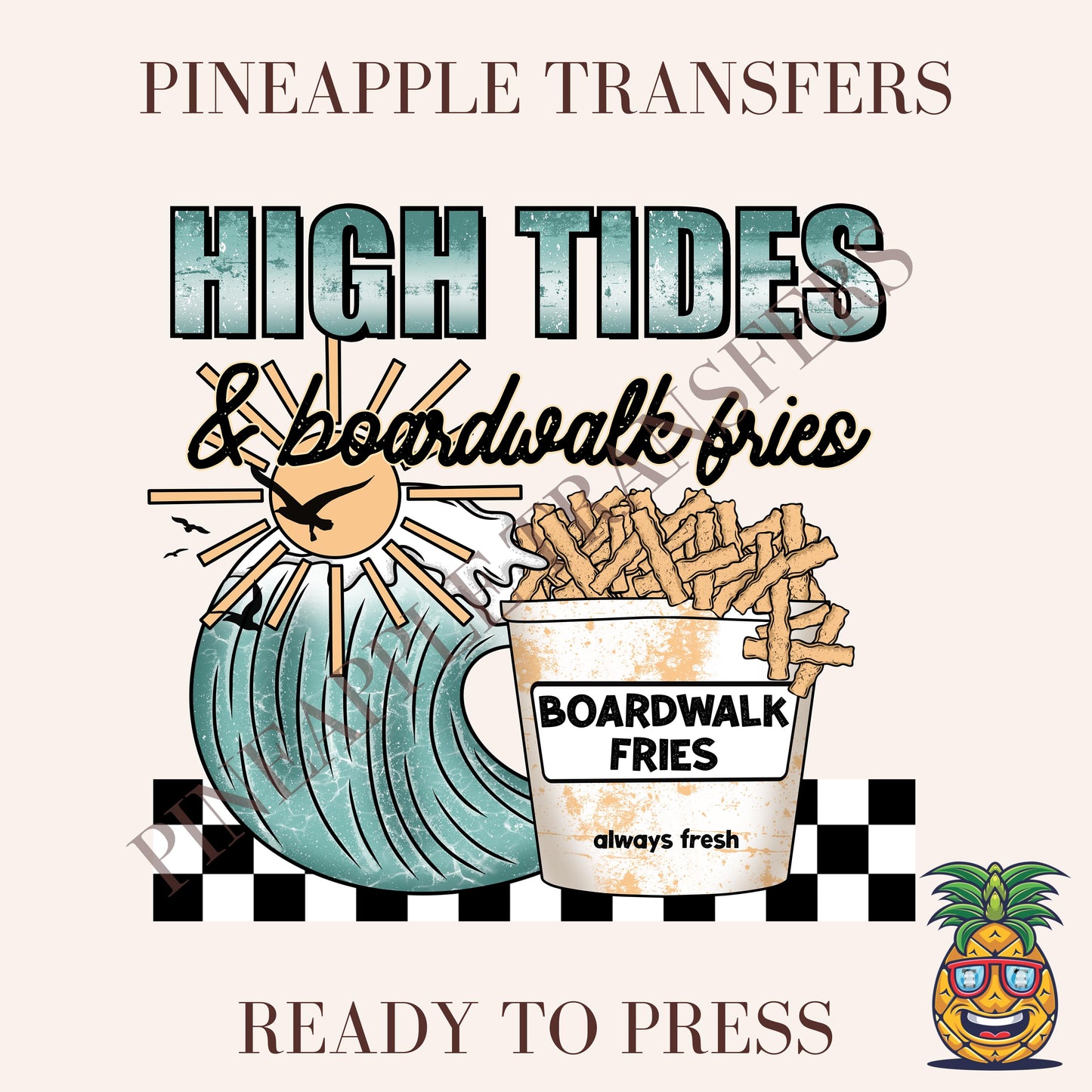 High tides & boardwalk fries