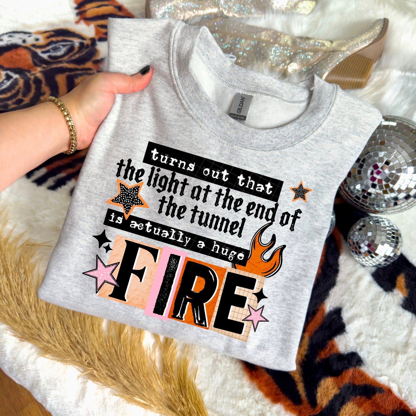 Turns out the light of the end of the tunnel