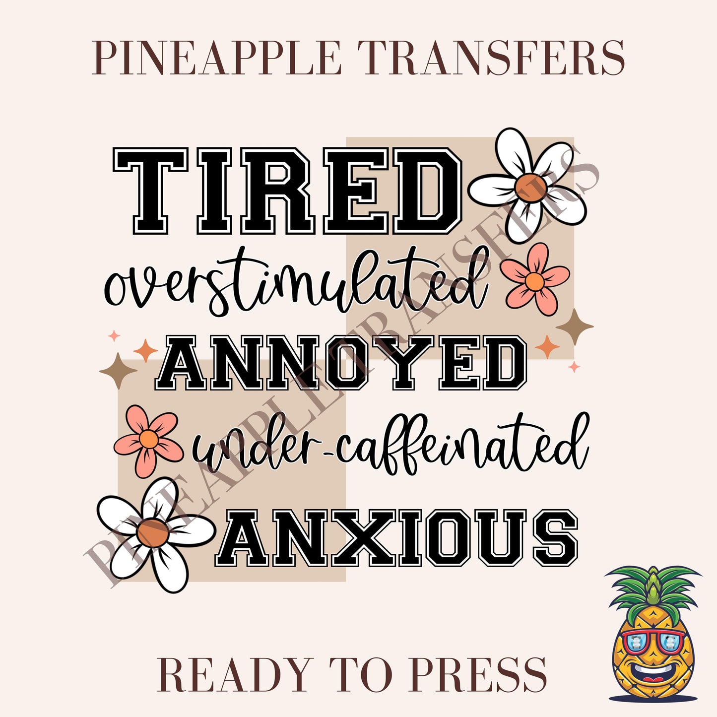 Tired, Overstimulated Annoyed