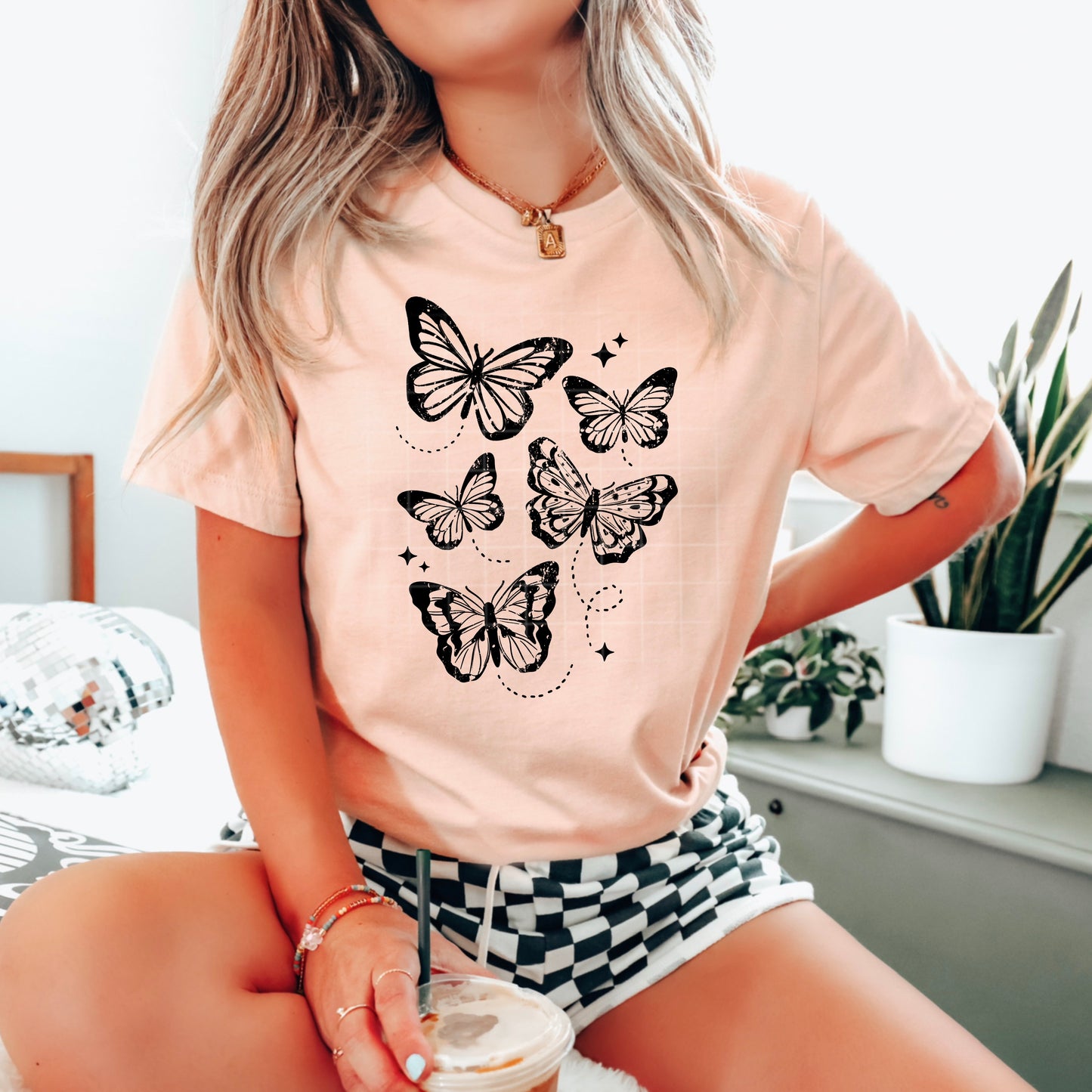 Black butterflies