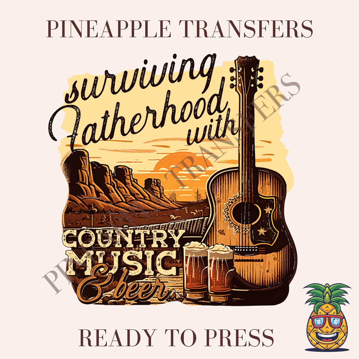 Surviving fatherhood with country music & beer