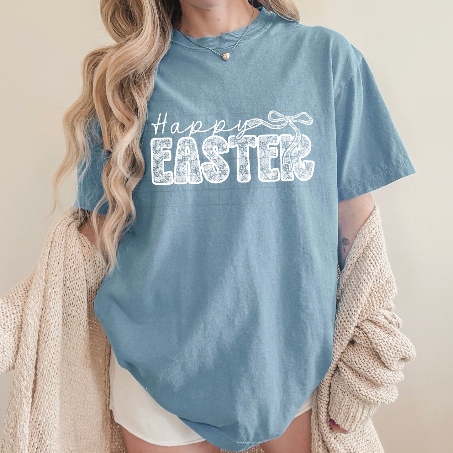 Happy easter (fake lace)