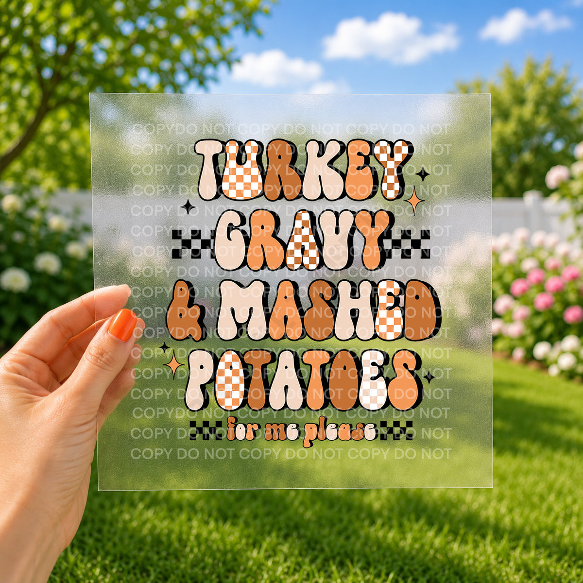Turkey gravy & mashed potatoes
