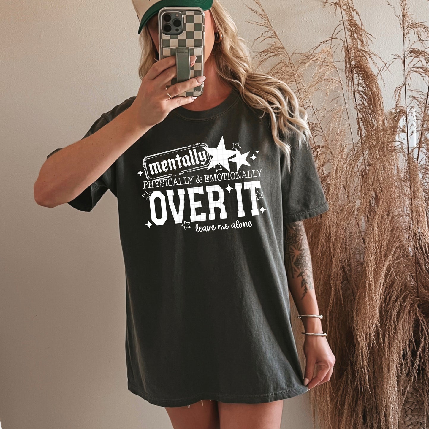 Over it, leave me alone