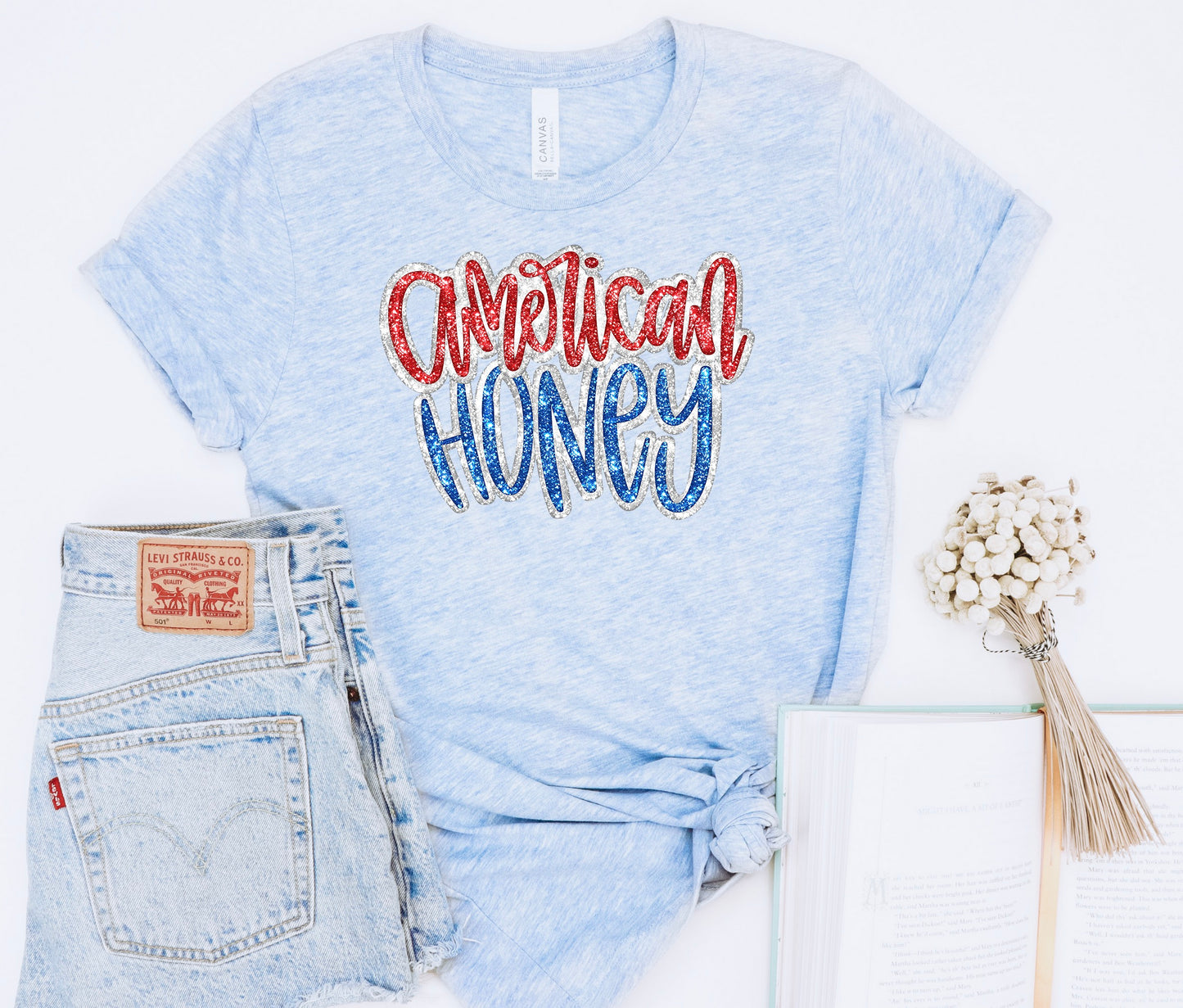American Honey fake glitter
