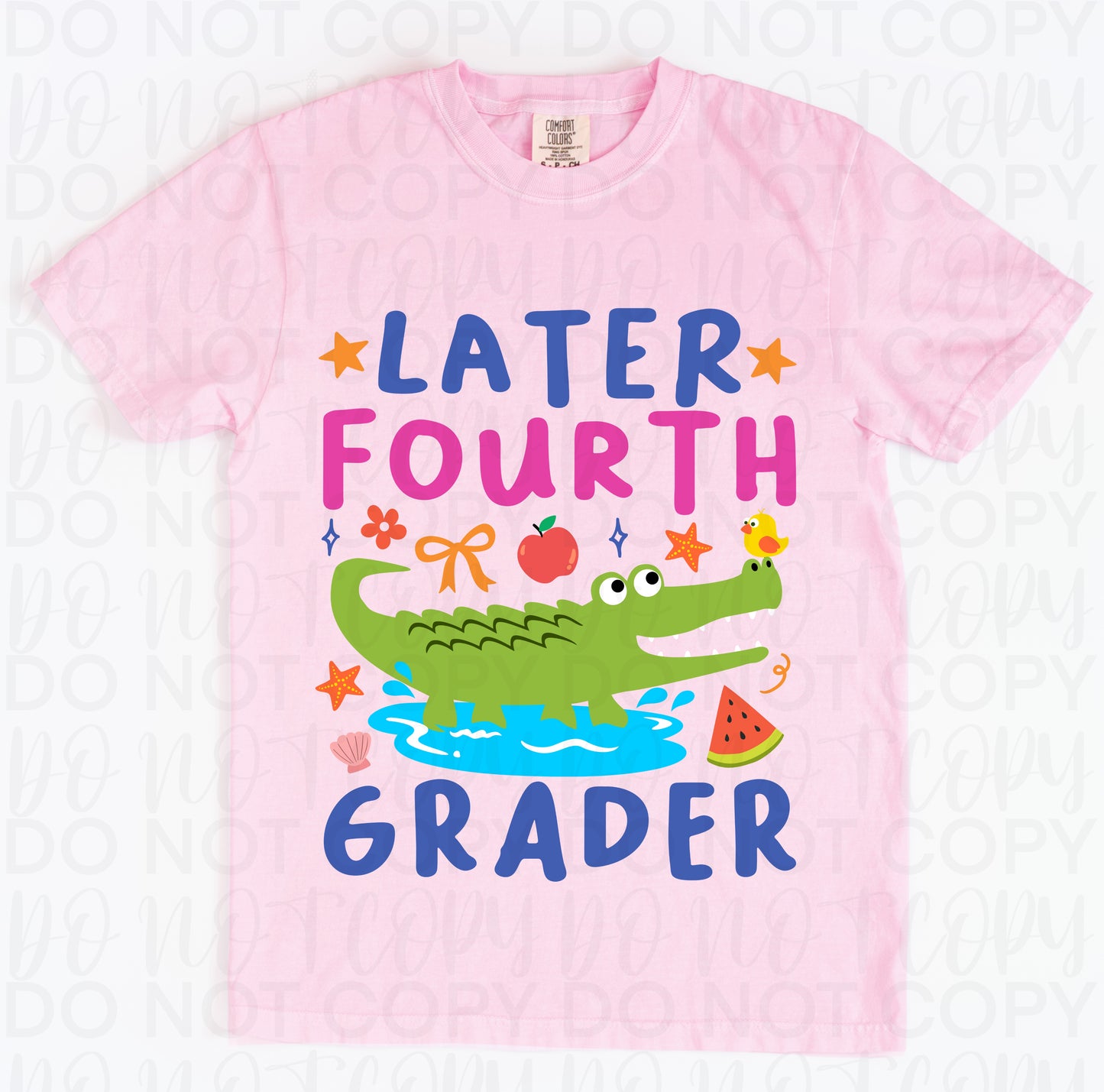 Later fourth grader (pink) (9.5")