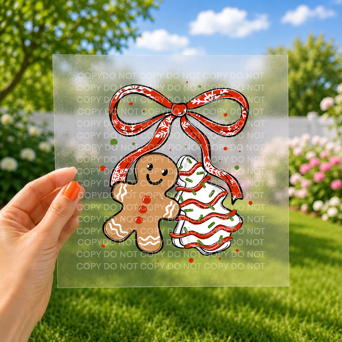 GIngerbread bow