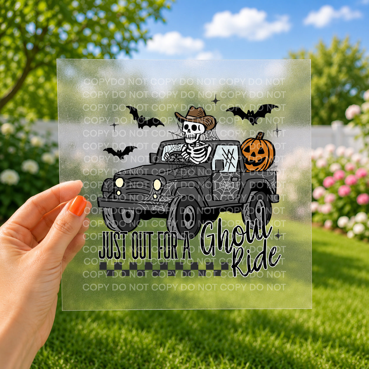 Just out for a ghoul ride