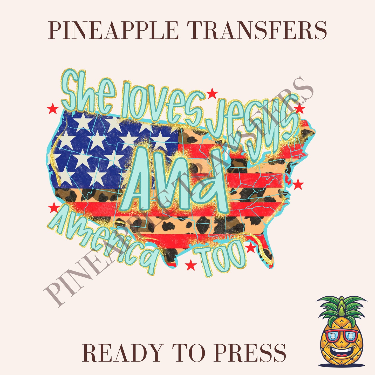 She loves jesus and america too