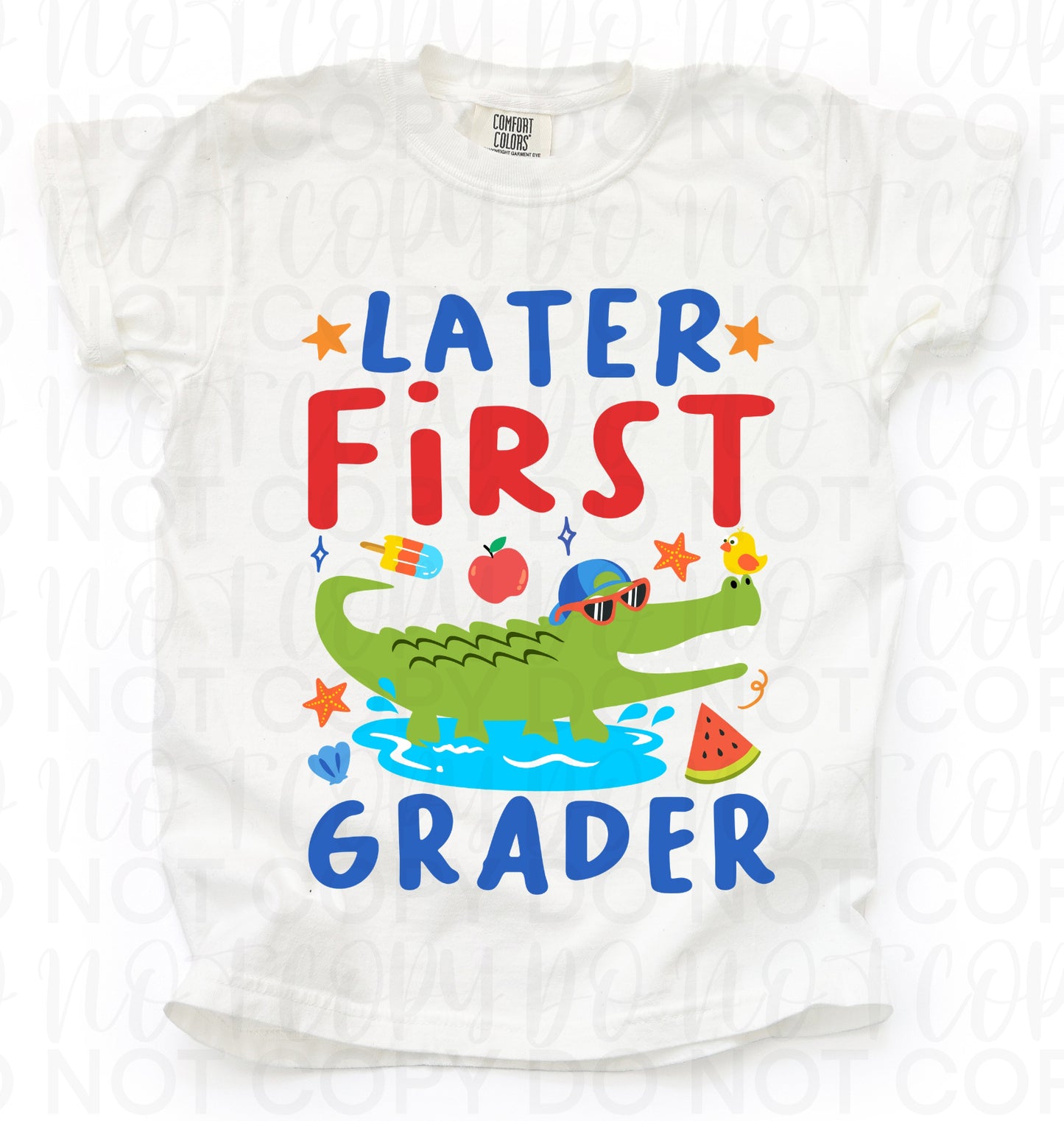 Later first grader (red) (9.5")