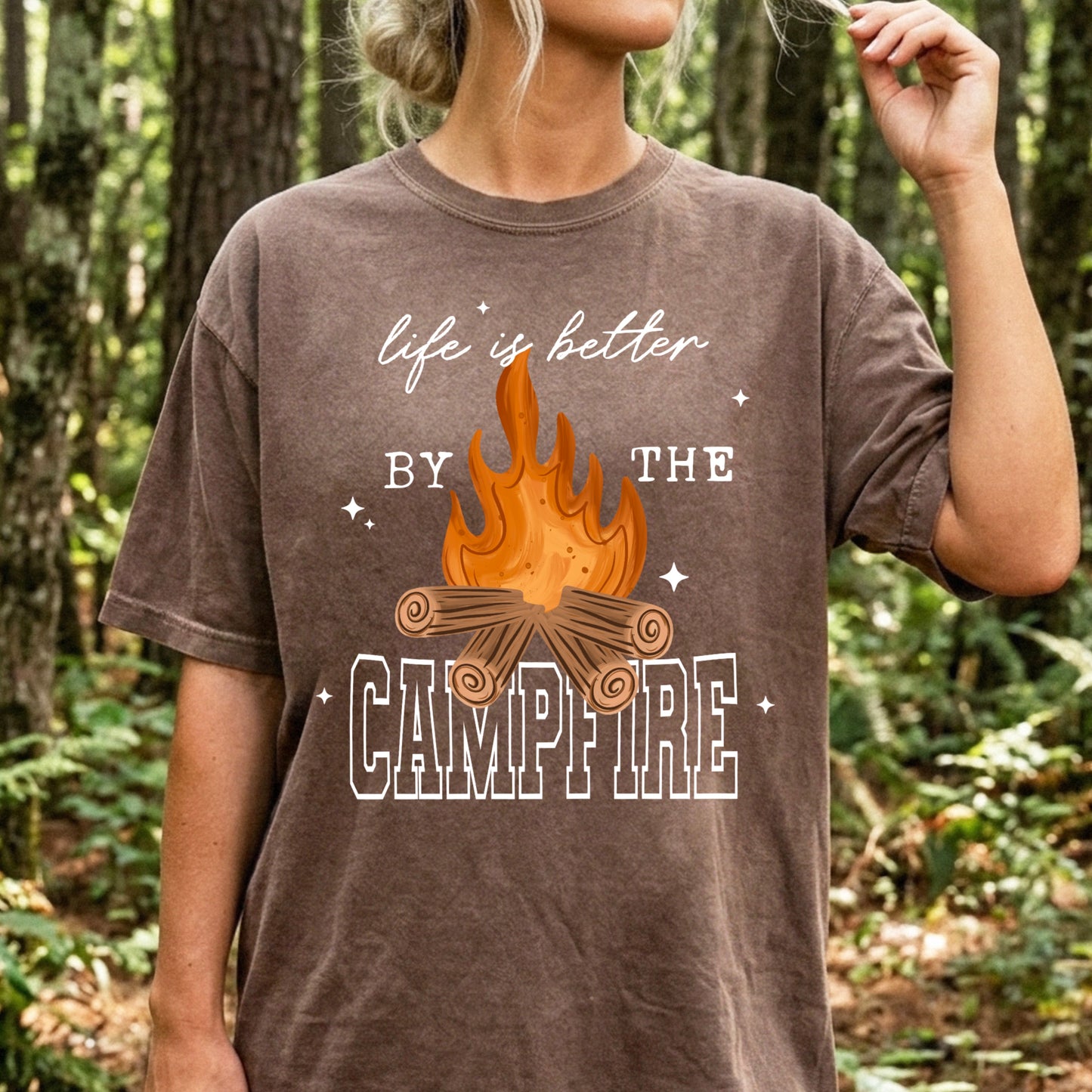 Life is better by the campfire