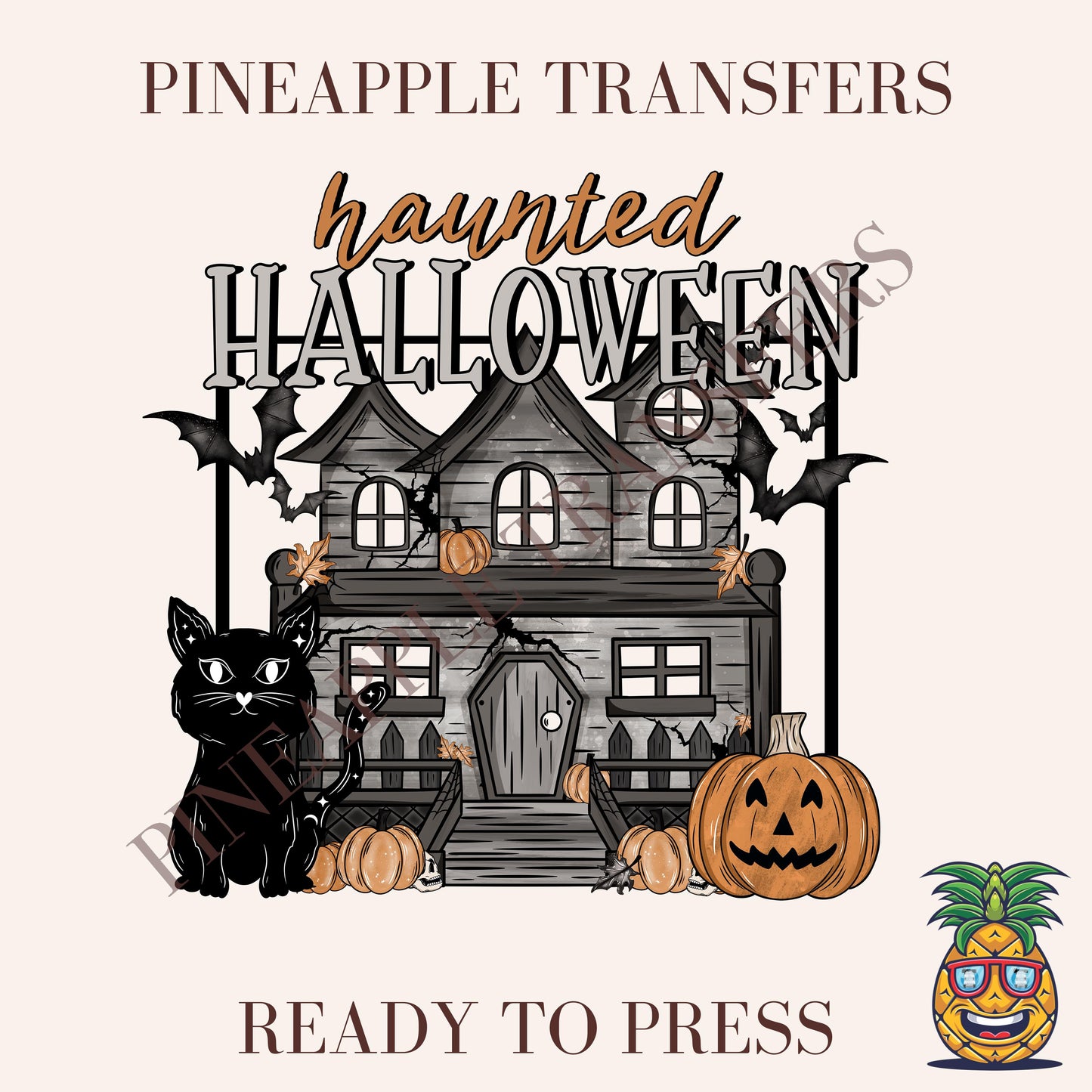 Haunted Halloween (orange)