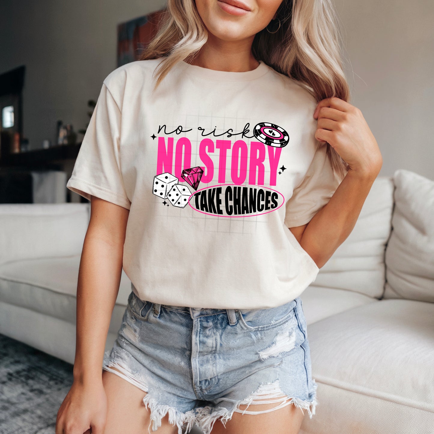No risk no story, take chances