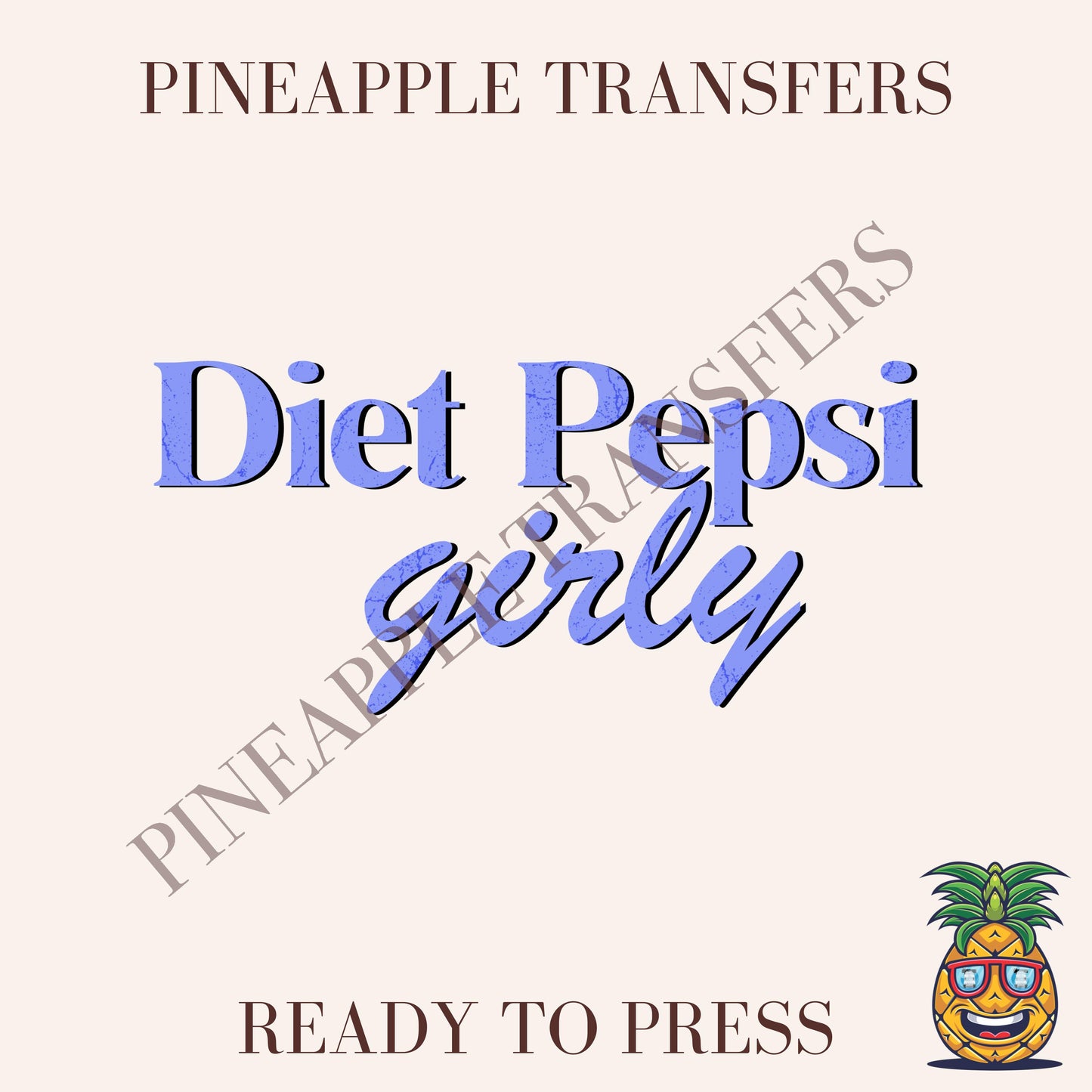 Diet pepsi girl