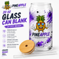 20 oz Glass Cup with Bamboo Lid & Glass Straw