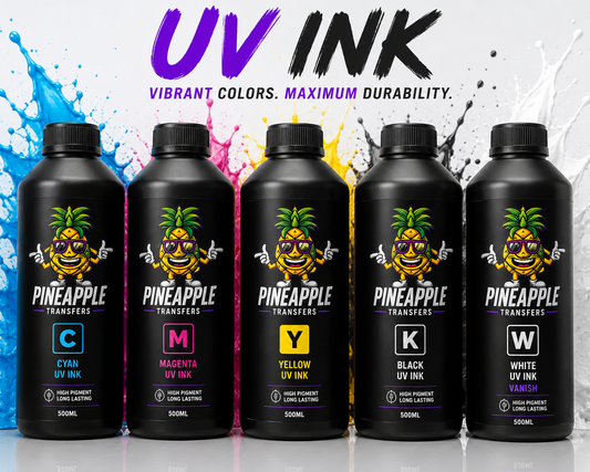 Pineapple Transfers Premium UV Ink
