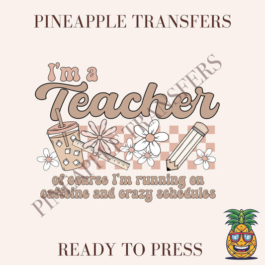 I'm a teacher..