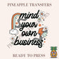 Mind your own business