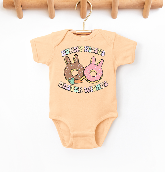 Bunny kisses Easter Wishes