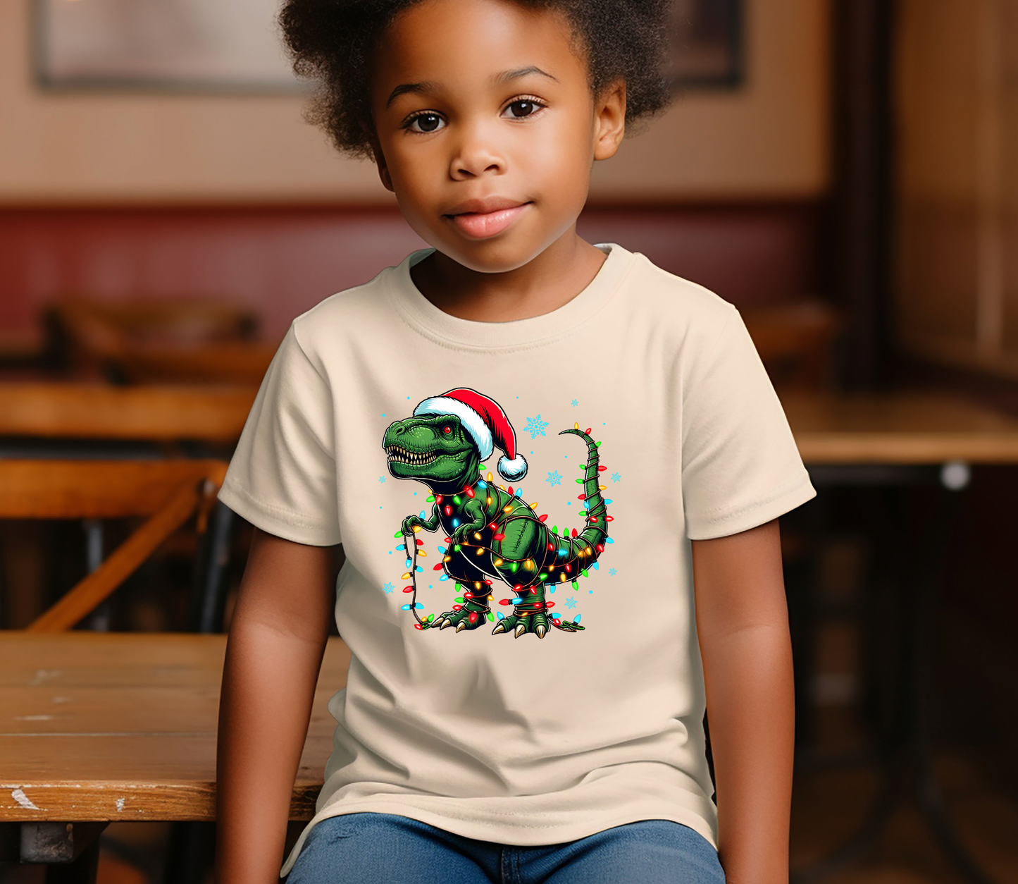 Dino Christmas - 9 INCH!