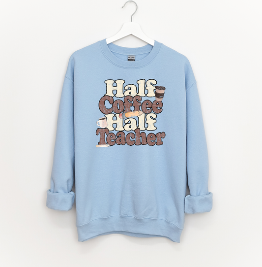 Half Coffee Half Teacher