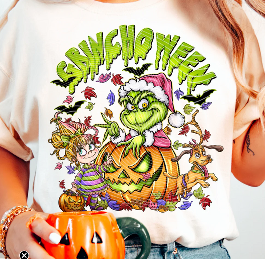 Grinchoween -  11 inch - VENMO SALE