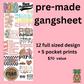 Para premade gangsheet