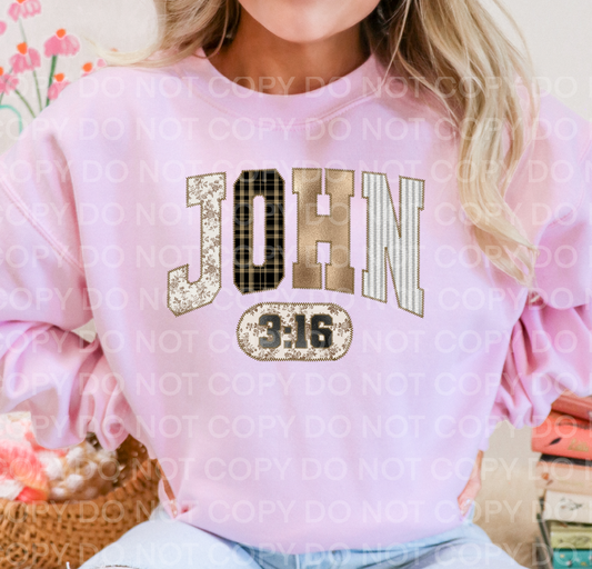 John 3:16 - 11 inch
