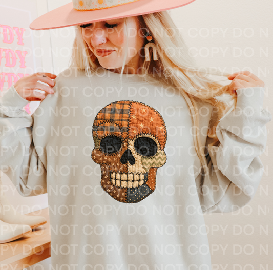 Patchy Skull - 11 inch