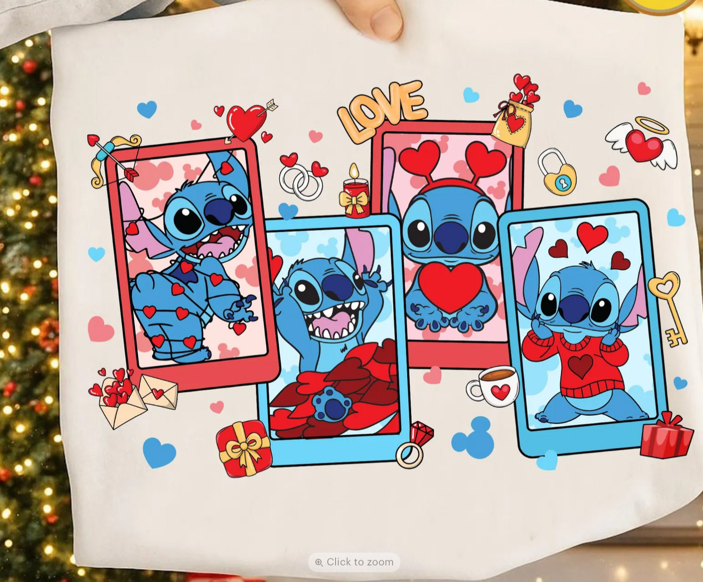 Blue animal valentine