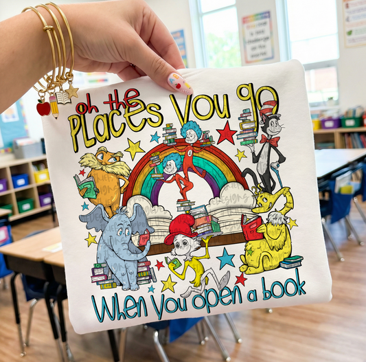 Oh the places you go when you open a book