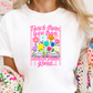 GLITTER PRINT - Teach them love them watch them grow