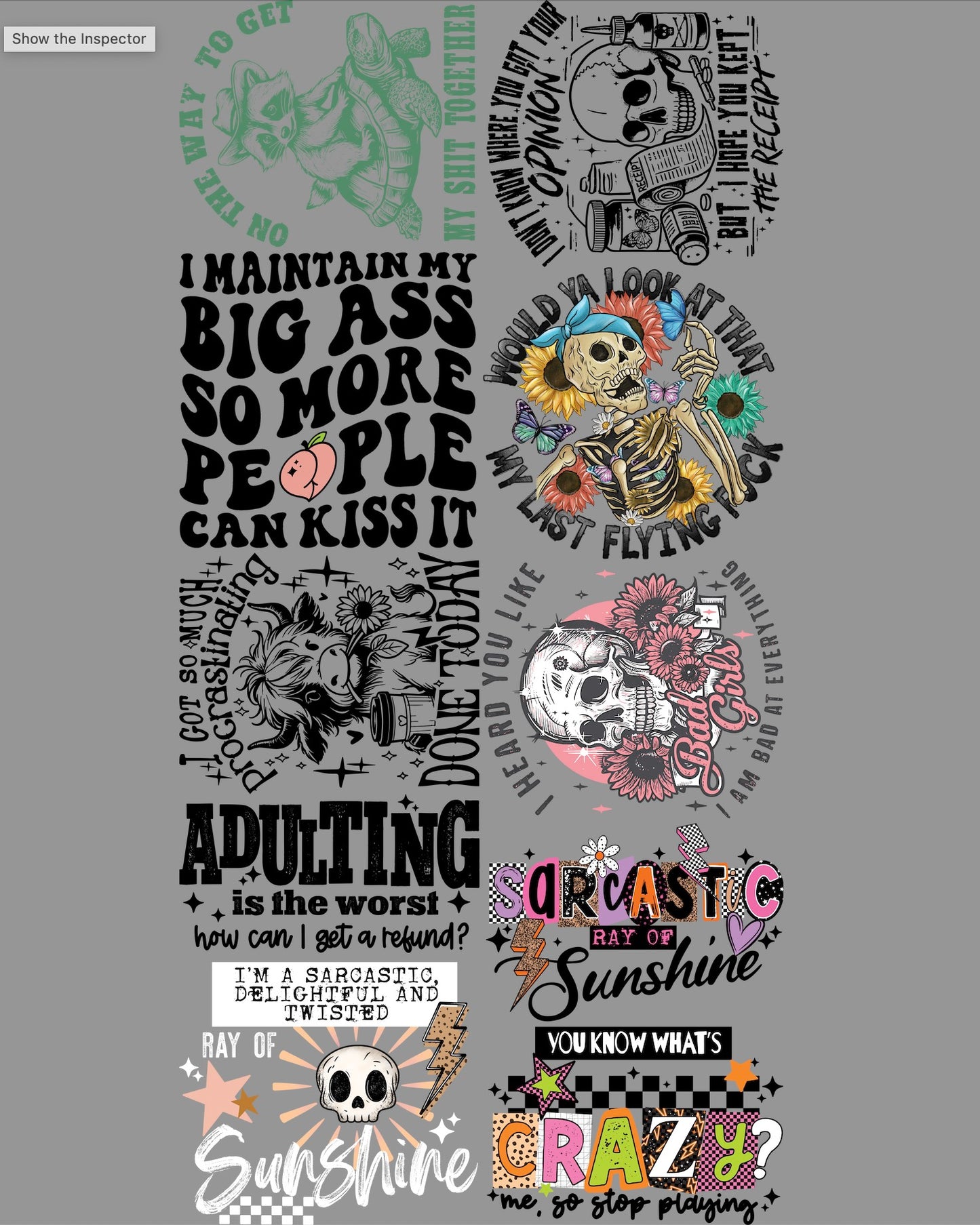 Adult humor premade sale