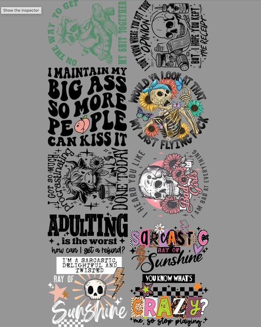 Adult humor premade sale